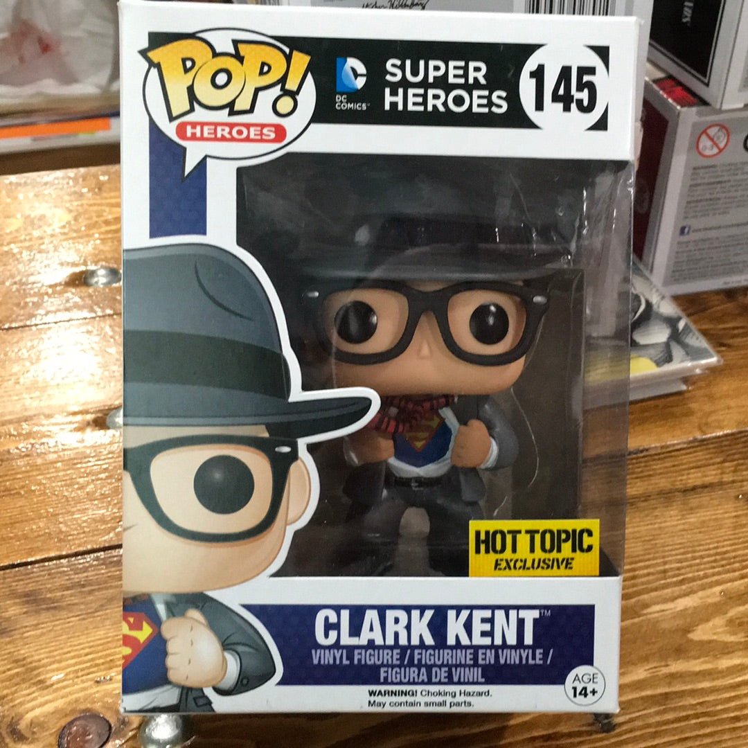 Superman Clark Kent exclusive 145 FUNKO Pop! Vinyl figure dc comics
