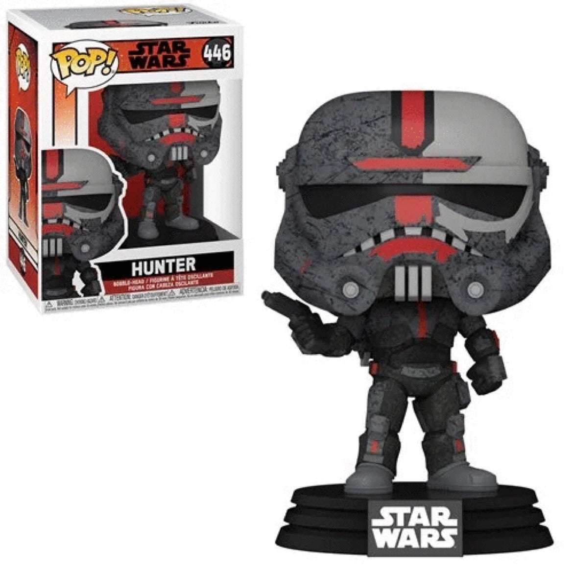 Star Wars The Bad Batch Hunter 446 Funko Pop! Vinyl Figure