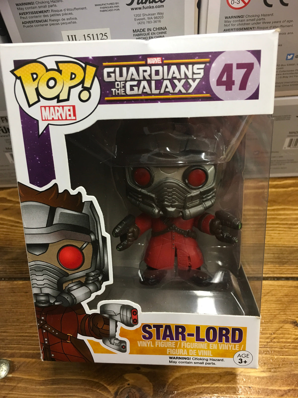 Guardians of the Galaxy Star Lord 47 Funko Pop! Vinyl figure marvel