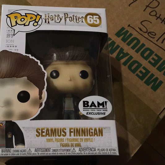 Harry Potter Seamus Finnigan exclusive 65 Funko Pop! Vinyl figure