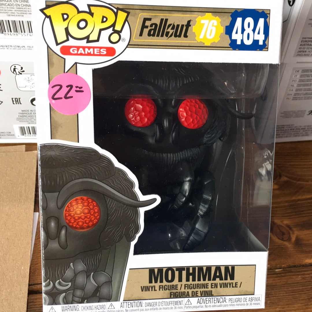 Fallout 76 Mothman 484 exclusive Funko Pop! Vinyl figure – Tall Man Toys & Comics