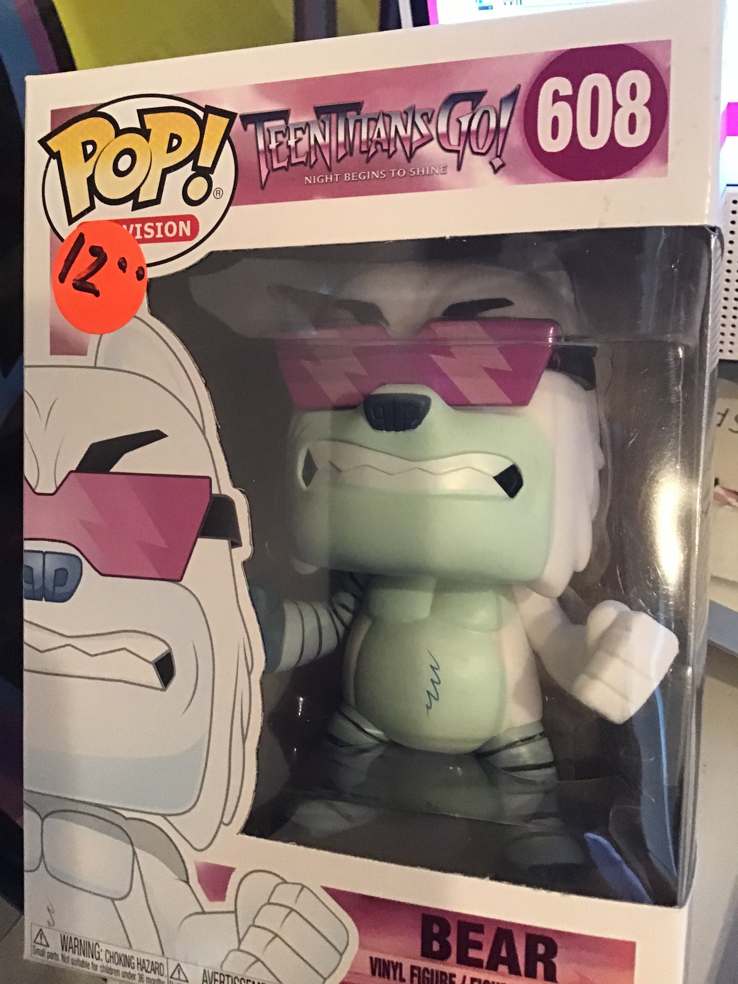 Teen Titans Go! Bear 608 Funko Pop! Vinyl Figure DC COMICS