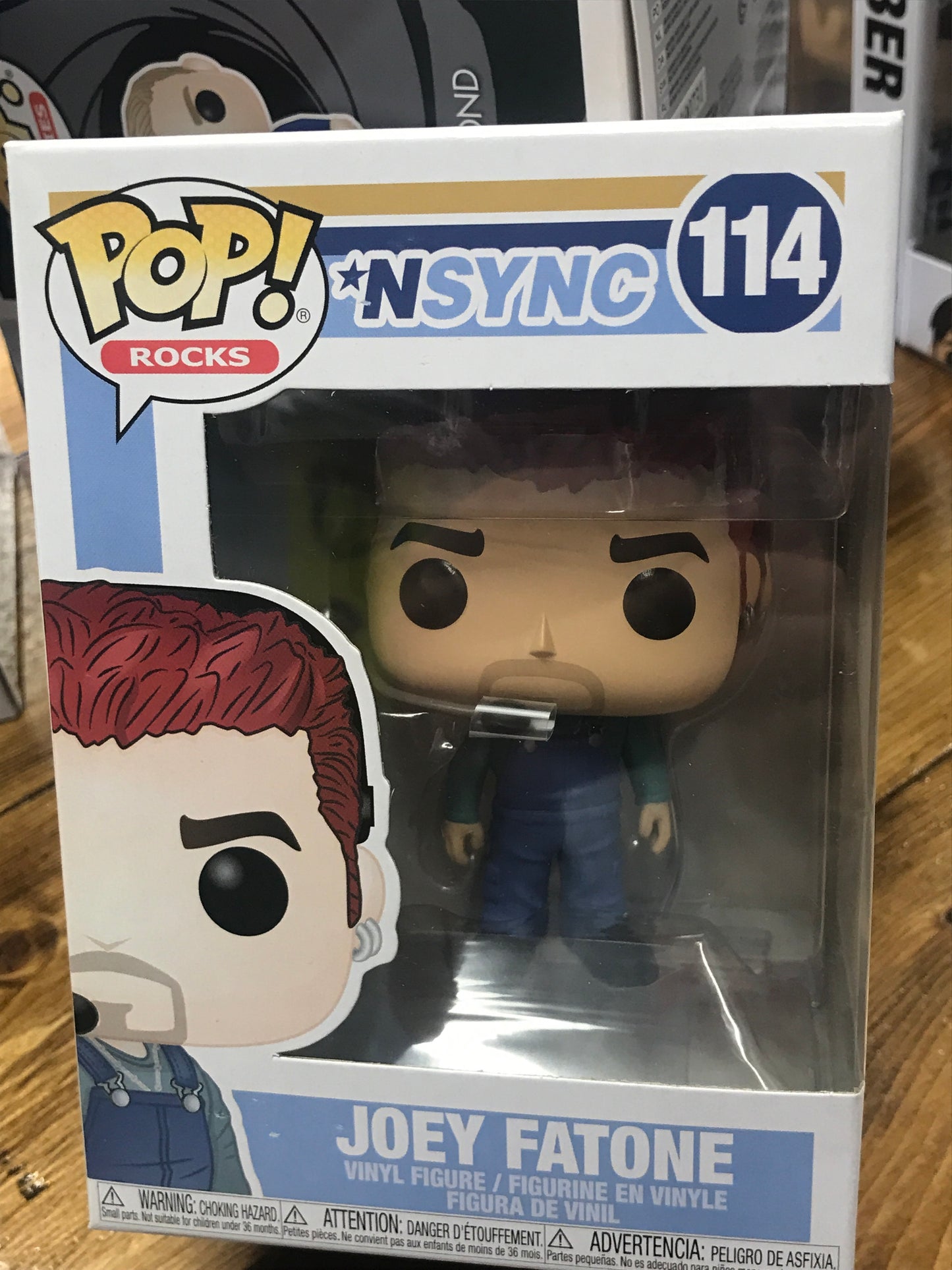 *NSYNC - Joey Fatone #114 - Funko Pop! Vinyl Figure (rocks)