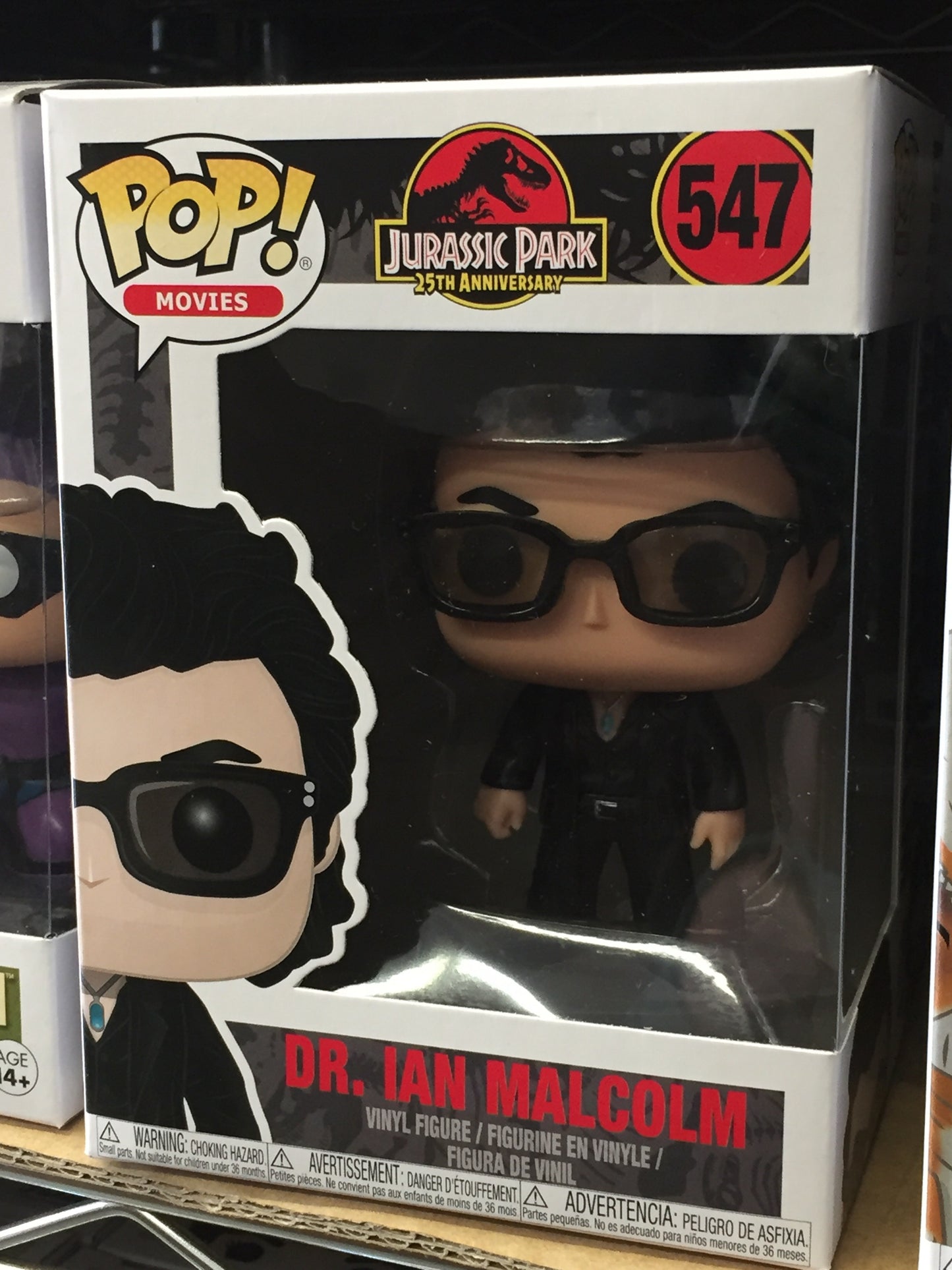 Jurassic Park Ian Malcolm Funko Pop! Vinyl Figure