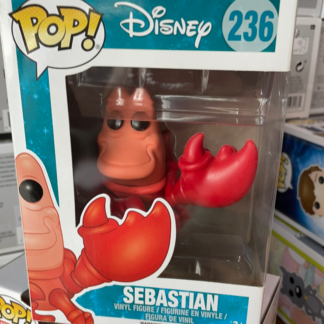 Disney The Little Mermaid Sebastian Pop Vinyl Figure Funko