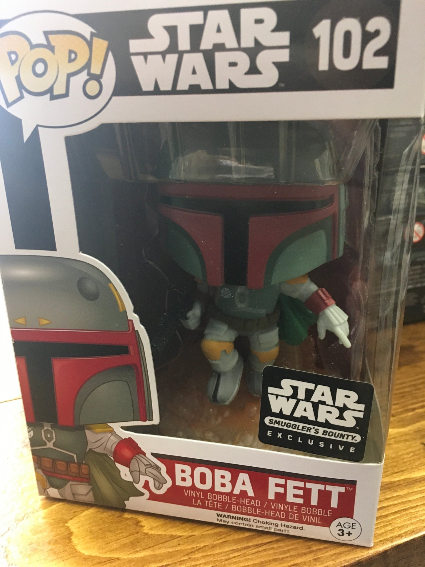 Star Wars Boba Fett exclusive #102 Funko Pop! Vinyl Bobble-Head