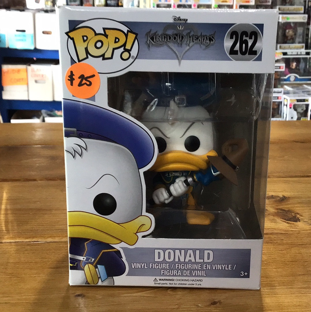 Kingdom Hearts Donald 262 Funko pop vinyl figure video games