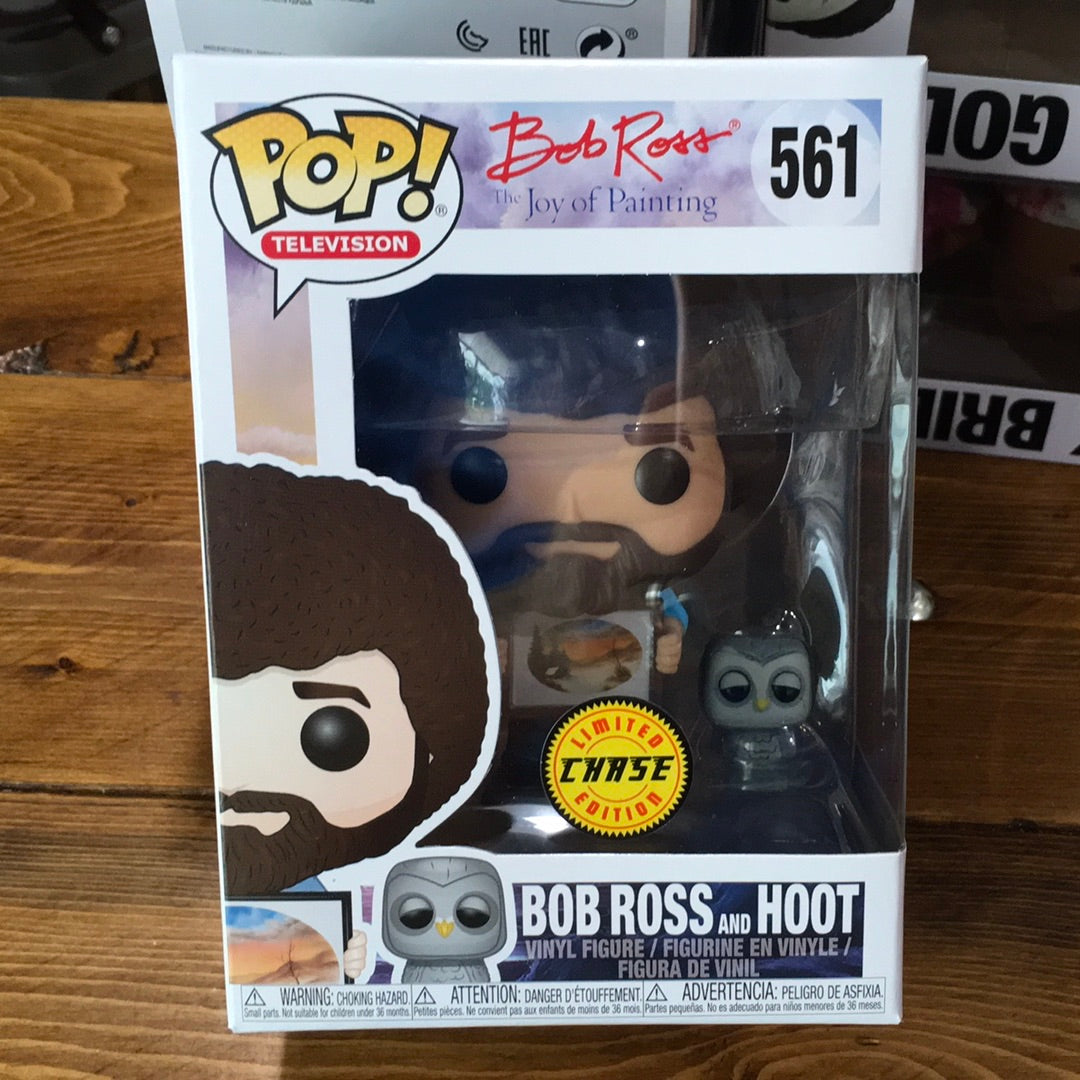 Ad Icons - Bob Ross with Raccoon #558 - Funko Pop! Vinyl Figure