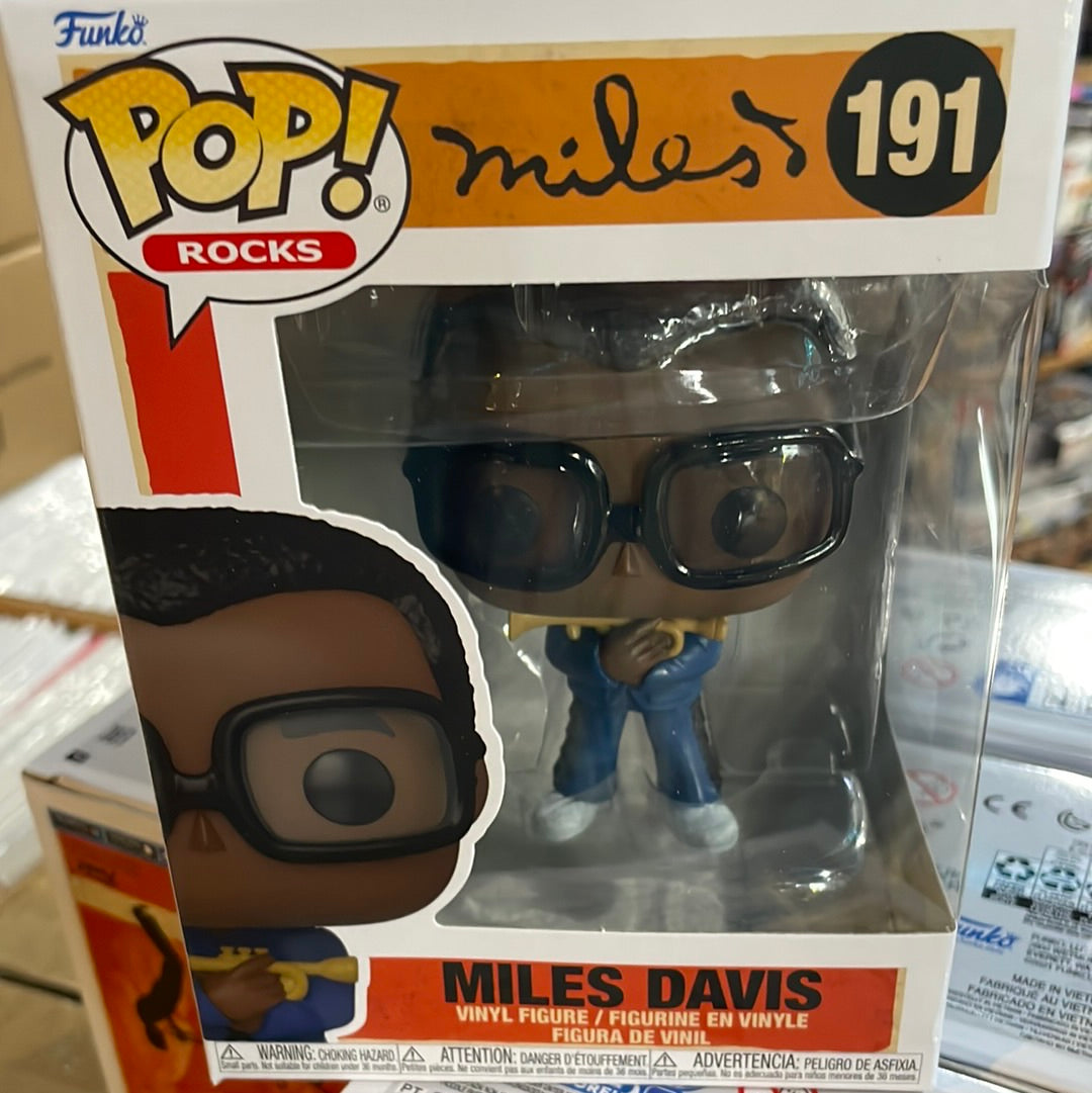 Miles Davis #191 - Funko Pop! Vinyl Figure (rocks)