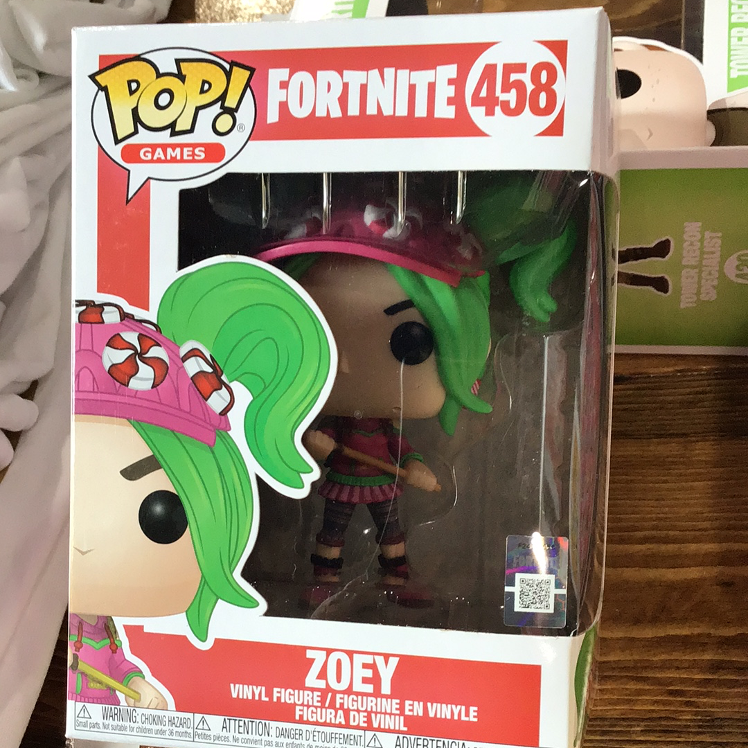 Fortnite Zoey 458 Funko Pop! Vinyl Figure video games – Tall Man