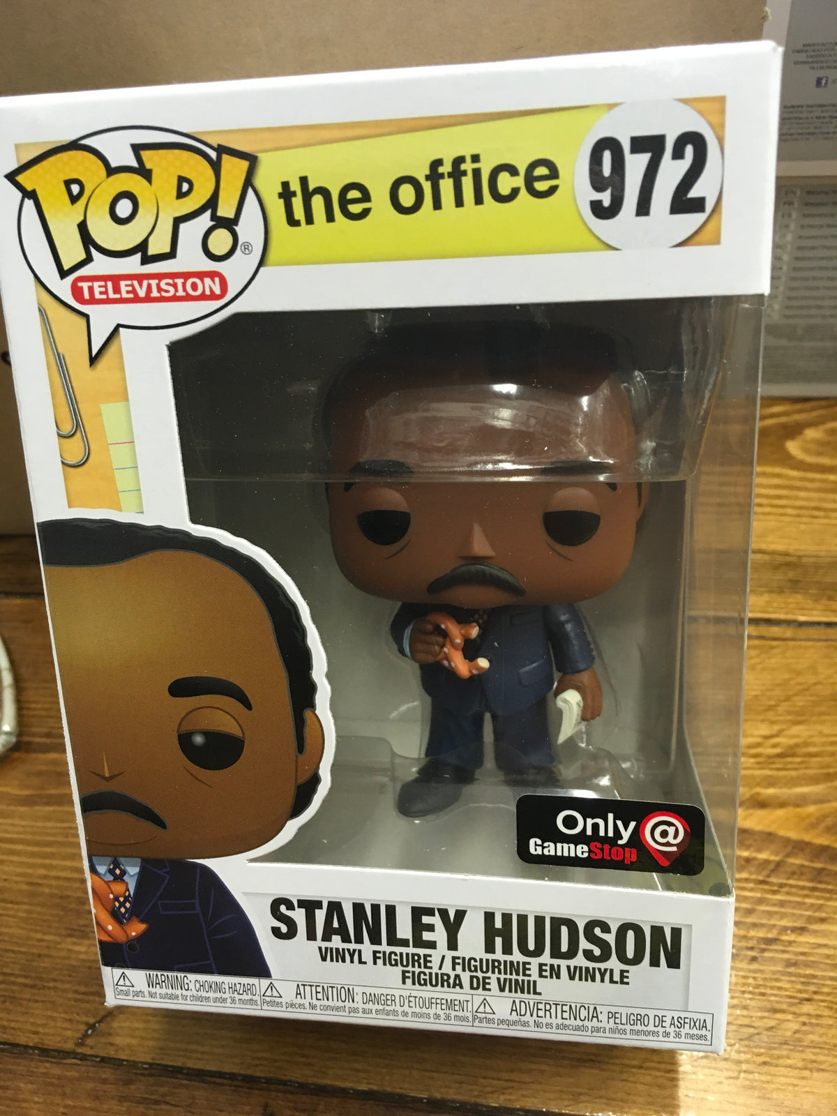 The Office Stanley Hudson 972 exclusive Funko Pop! Vinyl Figure television