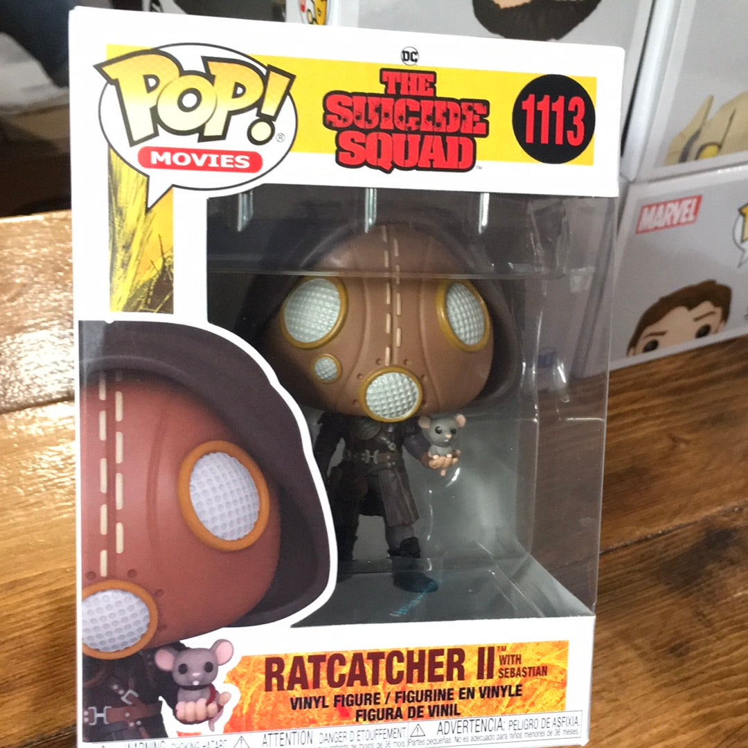 The Suicide Squad Ratcatcher 2 w/sebastian Funko Pop! Vinyl figure DC COMICS