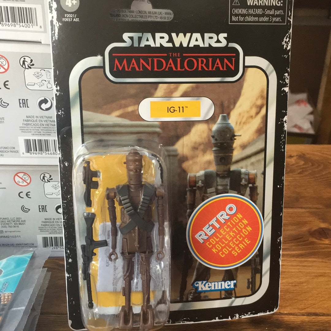 Star Wars The Mandalorian retro collection IG-11 Hasbro Action Figure