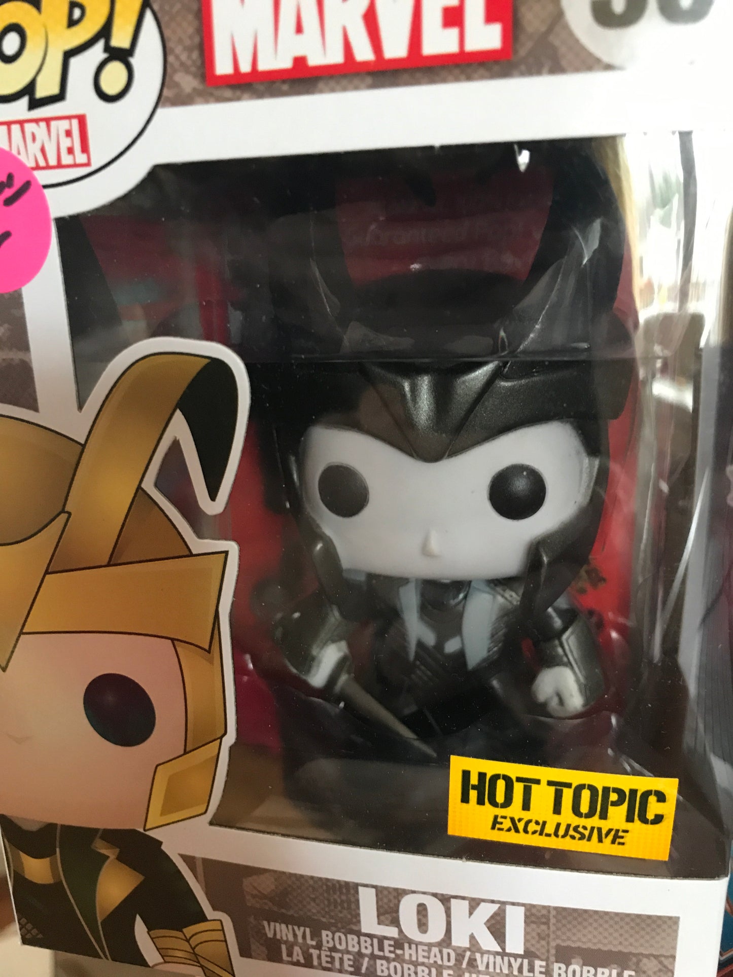 Marvel Loki b&w exclusive Funko Pop! Vinyl figure 2020