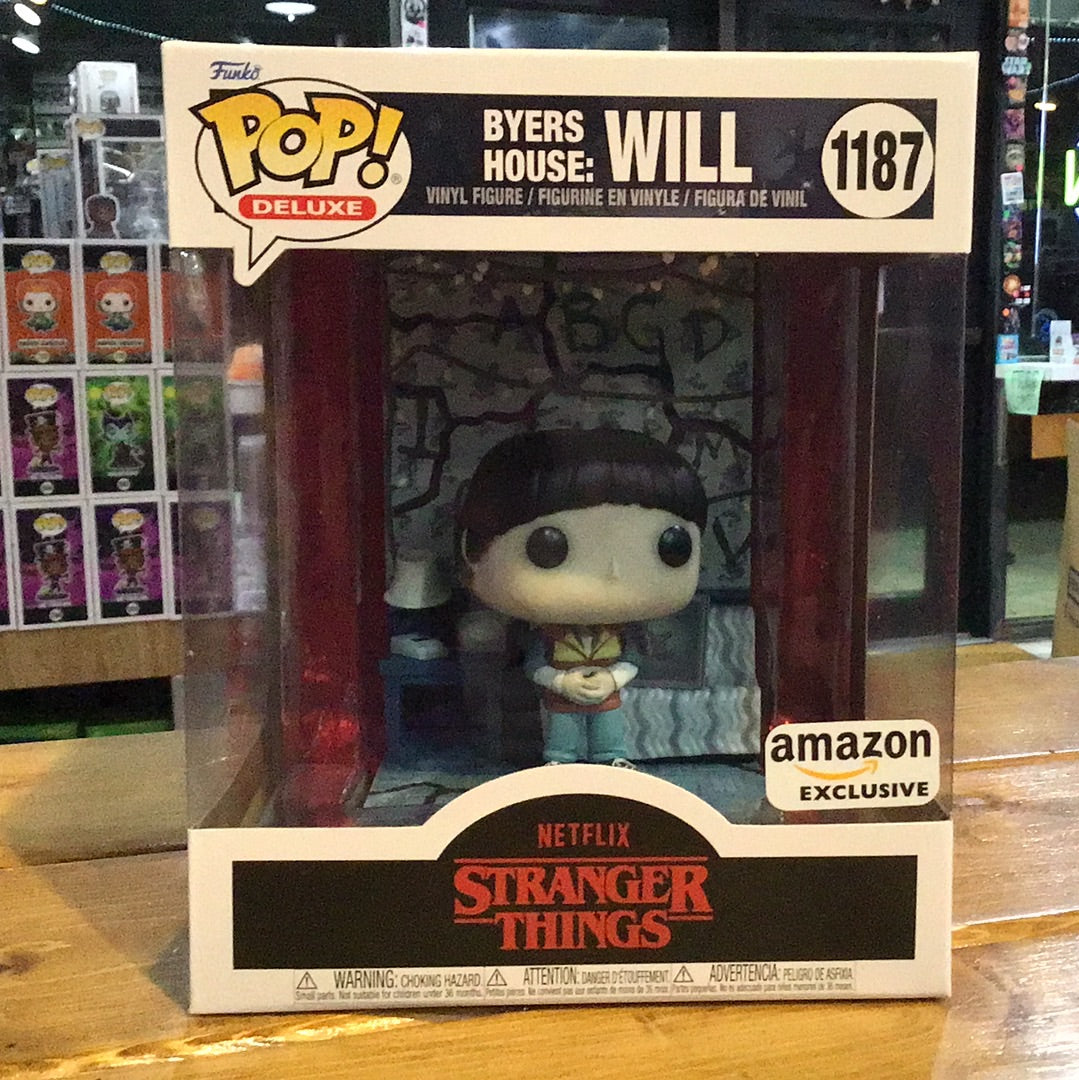 Will Byers/Byers House Stranger Things deluxe #1187-Exclusive - TELEVISION Funko Pop! Vinyl Figure