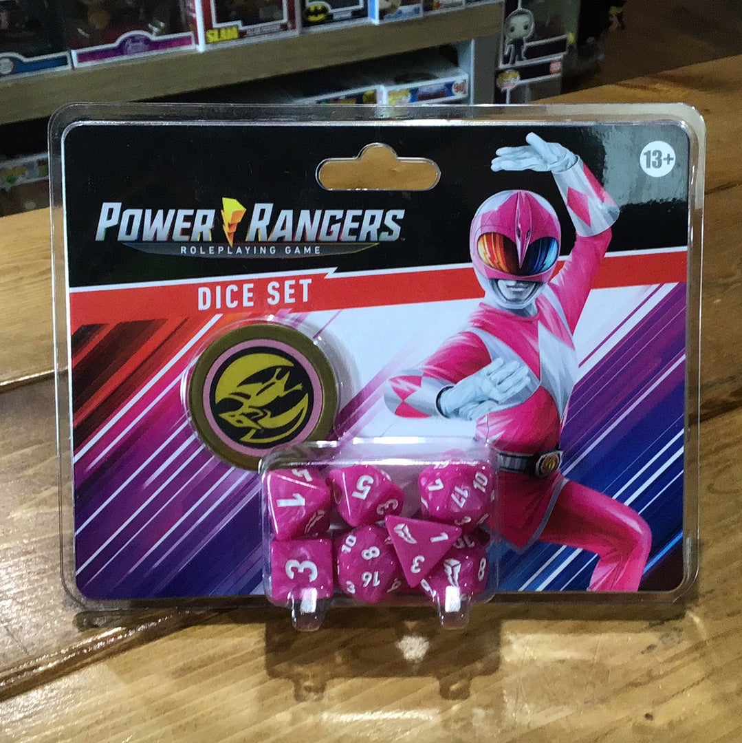 Power Rangers Roleplaying Game Dice Set - Pink Ranger (Television)