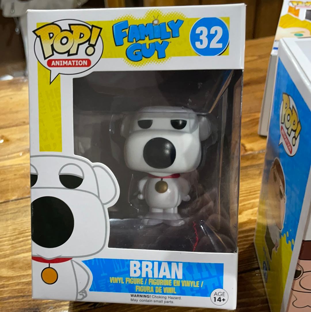 Family Guy - Brian Funko Pop! Vinyl figure cartoon
