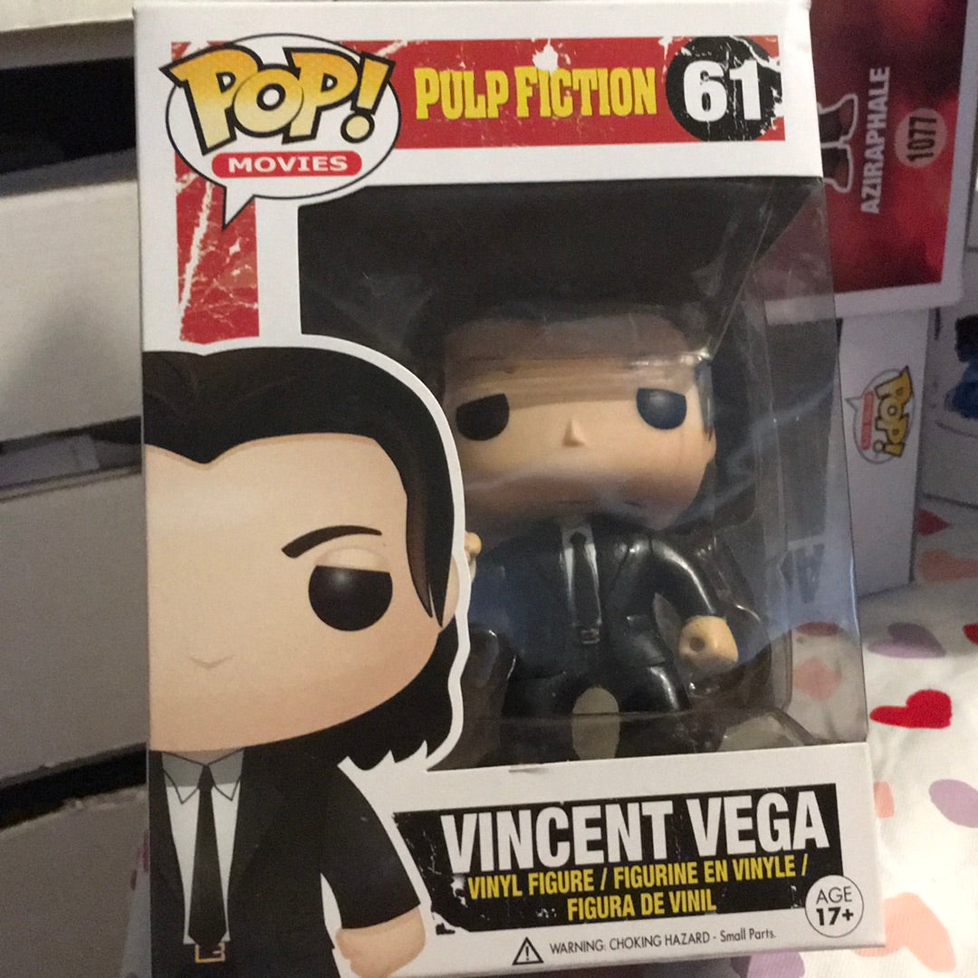Pulp Fiction Vincent Vega 61 Funko Pop! vinyl figure Movies