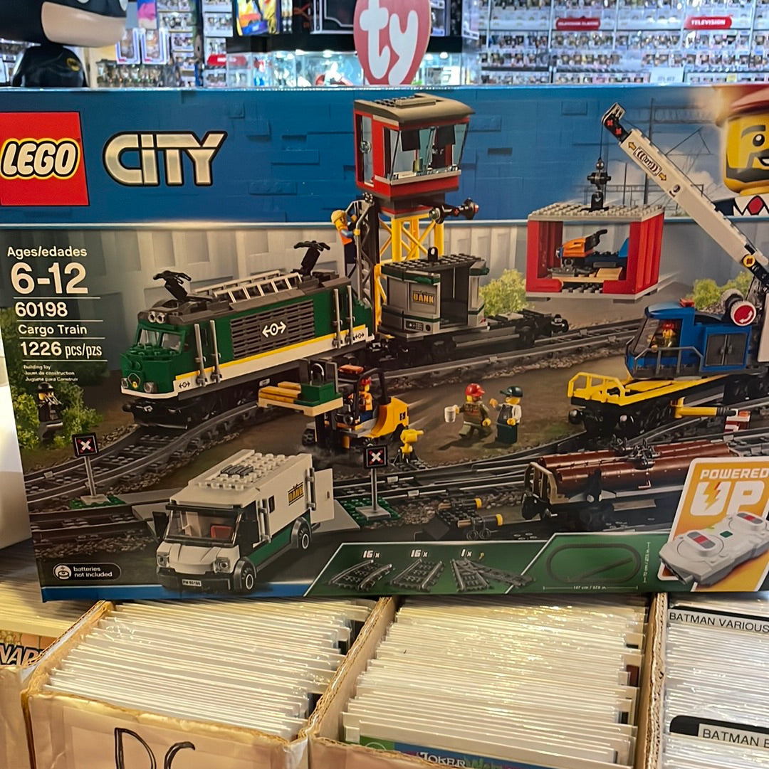 moronic Ombord Virkelig LEGO Cargo Train 60198 - City Collection – Tall Man Toys & Comics
