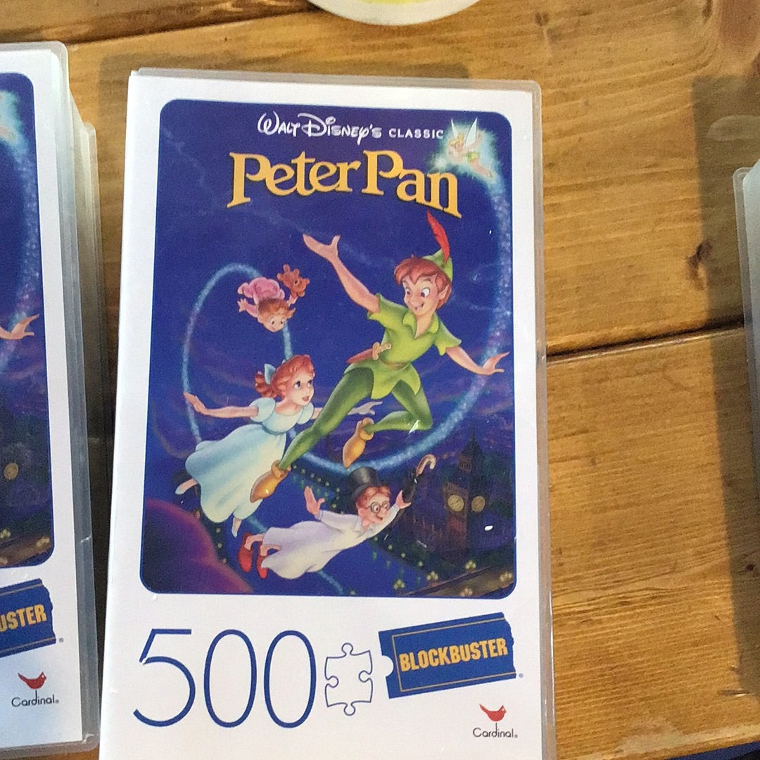 Disney Peter Pan 500 piece puzzle new – Tall Man Toys & Comics