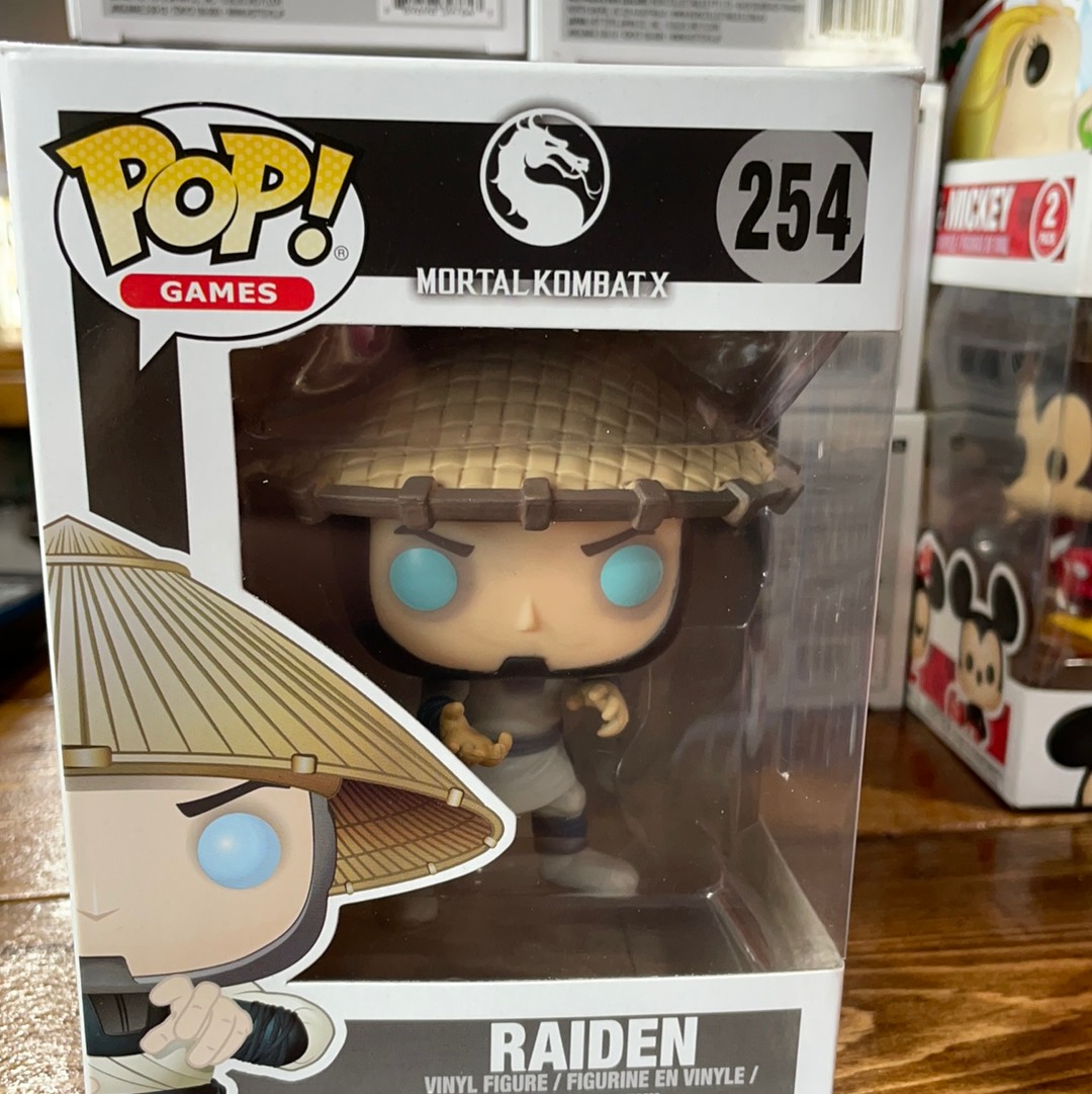 Mortal Kombat X Raiden 254 Funko Pop! Vinyl figure video games