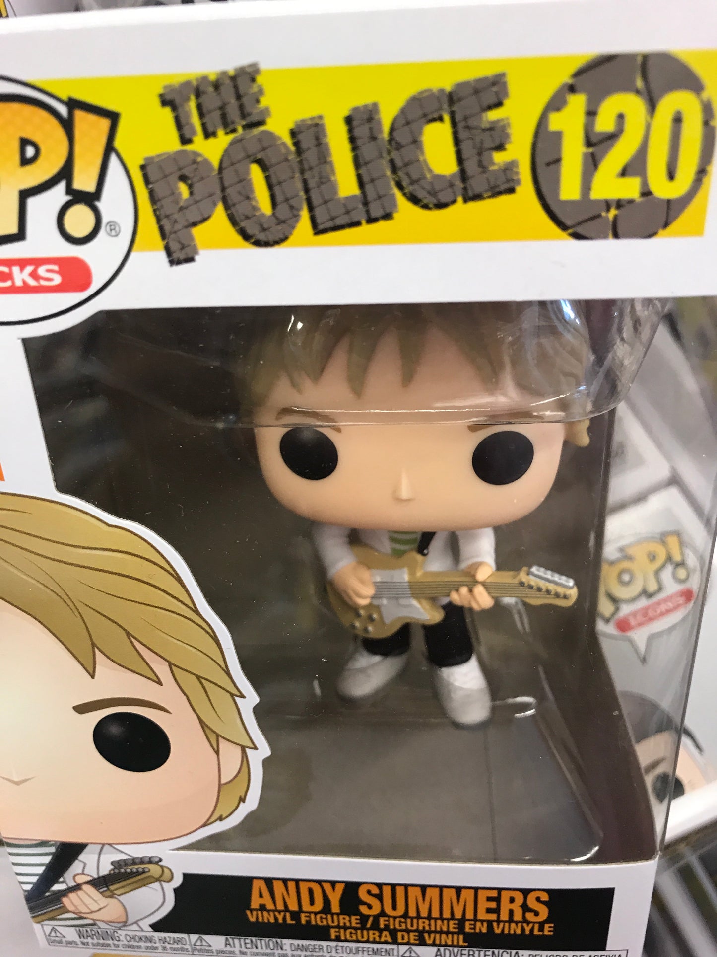 The Police - Andy Summers #120 - Funko Pop! Vinyl Figure (Rocks)