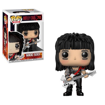 Motley Crue - Nikki Sixx #70 - Funko Pop! Vinyl Figure (Rocks)
