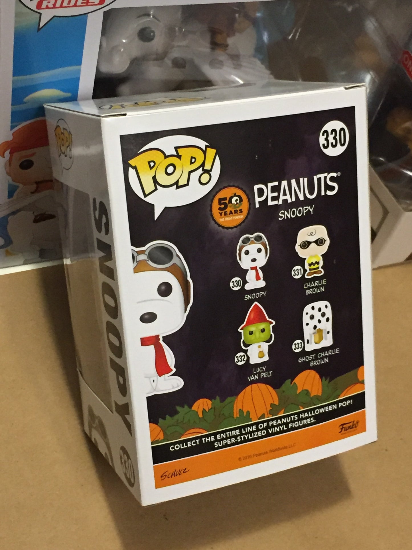 Peanuts exclusive 330 Snoopy flying ace Funko Pop! Vinyl figure cartoon
