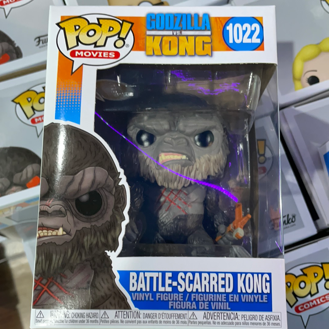 Godzilla vs Kong - Battle Scarred Kong #1022 - Funko Pop! Vinyl Figure