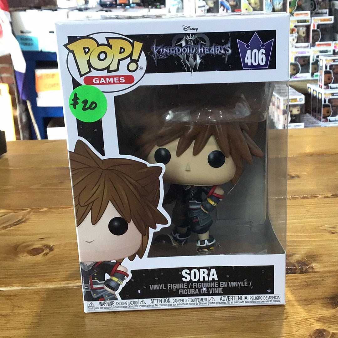 Disney Kingdom Hearts Sora 406 Funko Pop! Vinyl figure