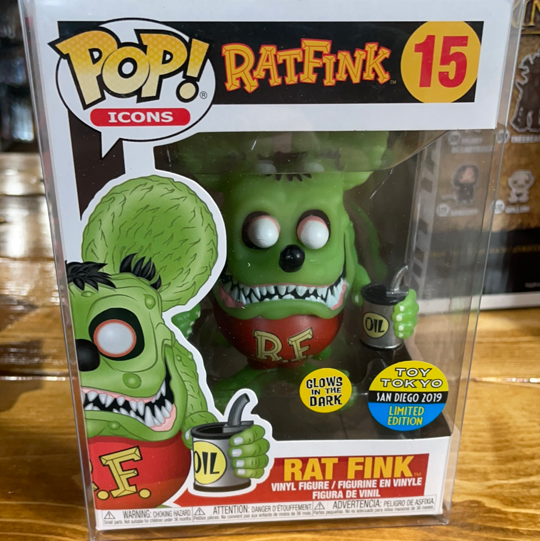 Rat Fink exclusive 15 Funko Pop! vinyl figure icon