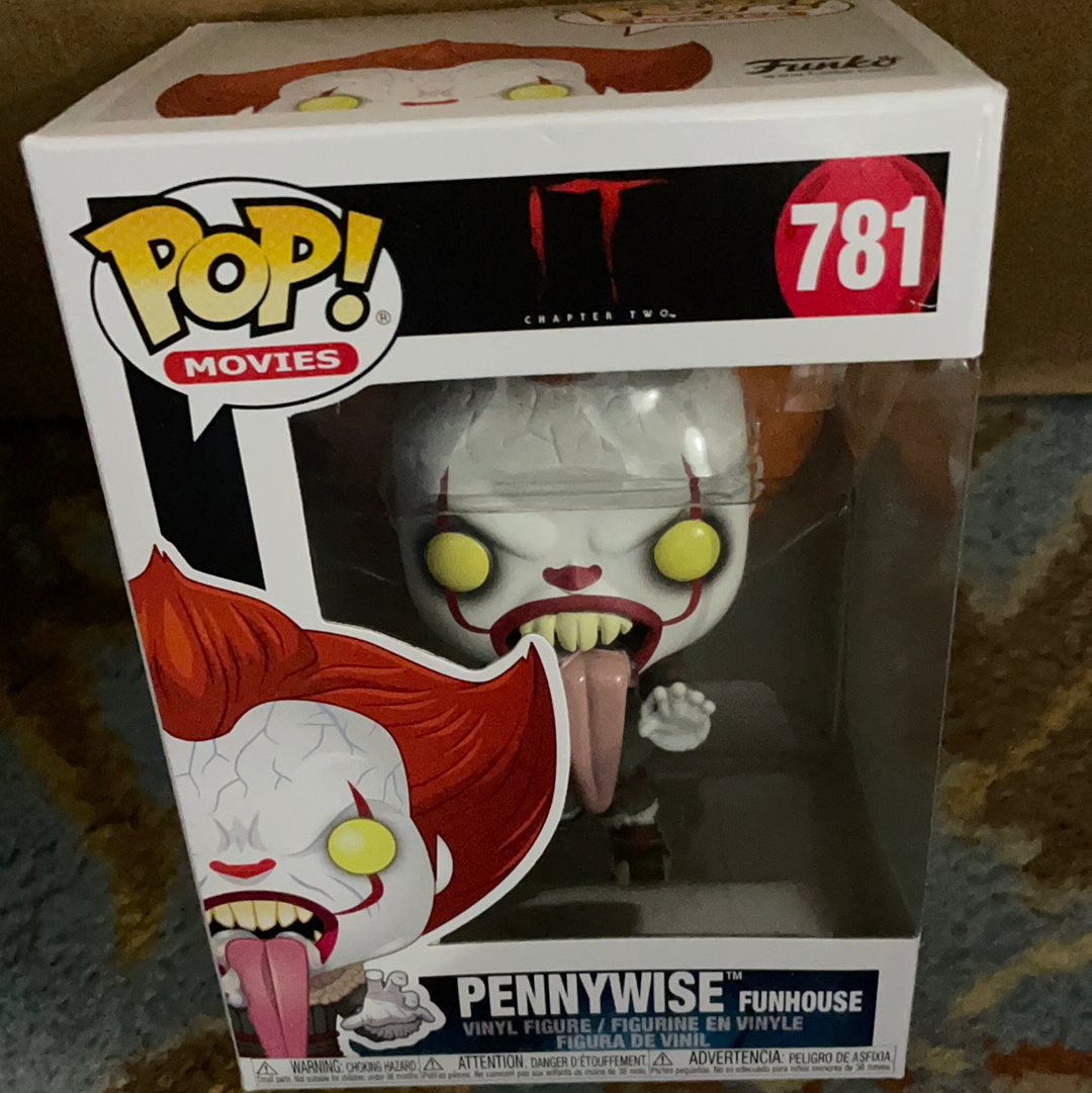 Pennywise Funhouse 781 Funko Pop vinyl figure movie