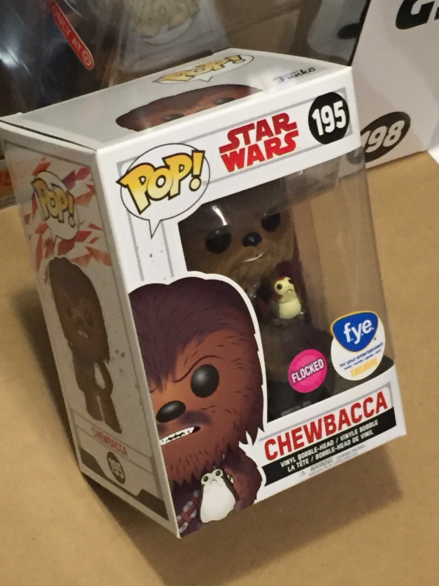 Star Wars Chewbacca Flocked FYE exclusive Funko Pop! Vinyl figure