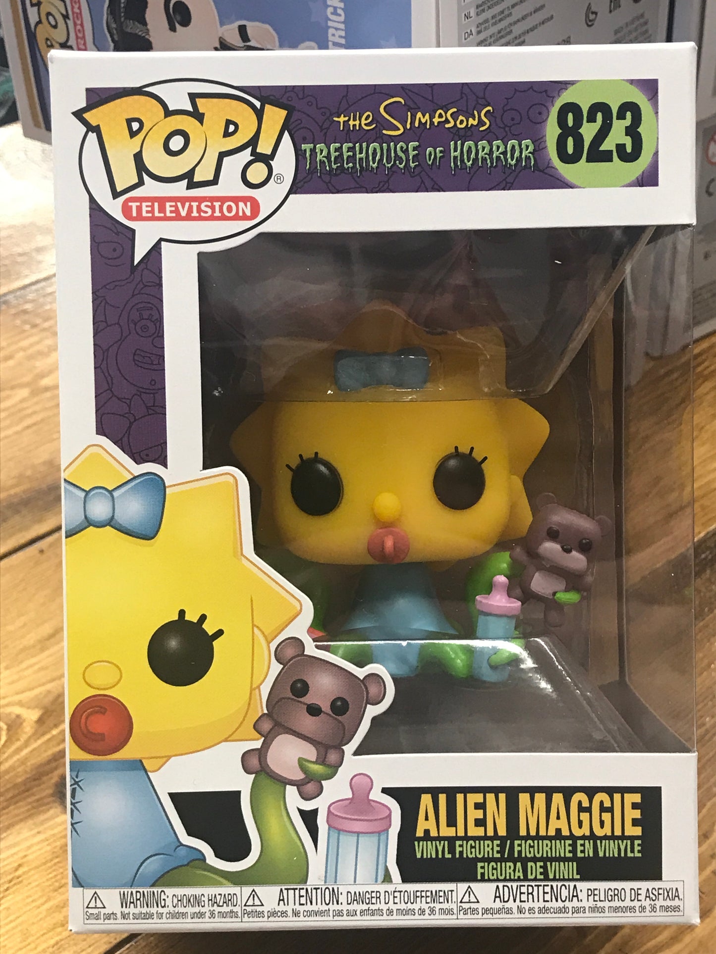 Simpson Alien Maggie Treehouse of terror Pop! Vinyl figure new
