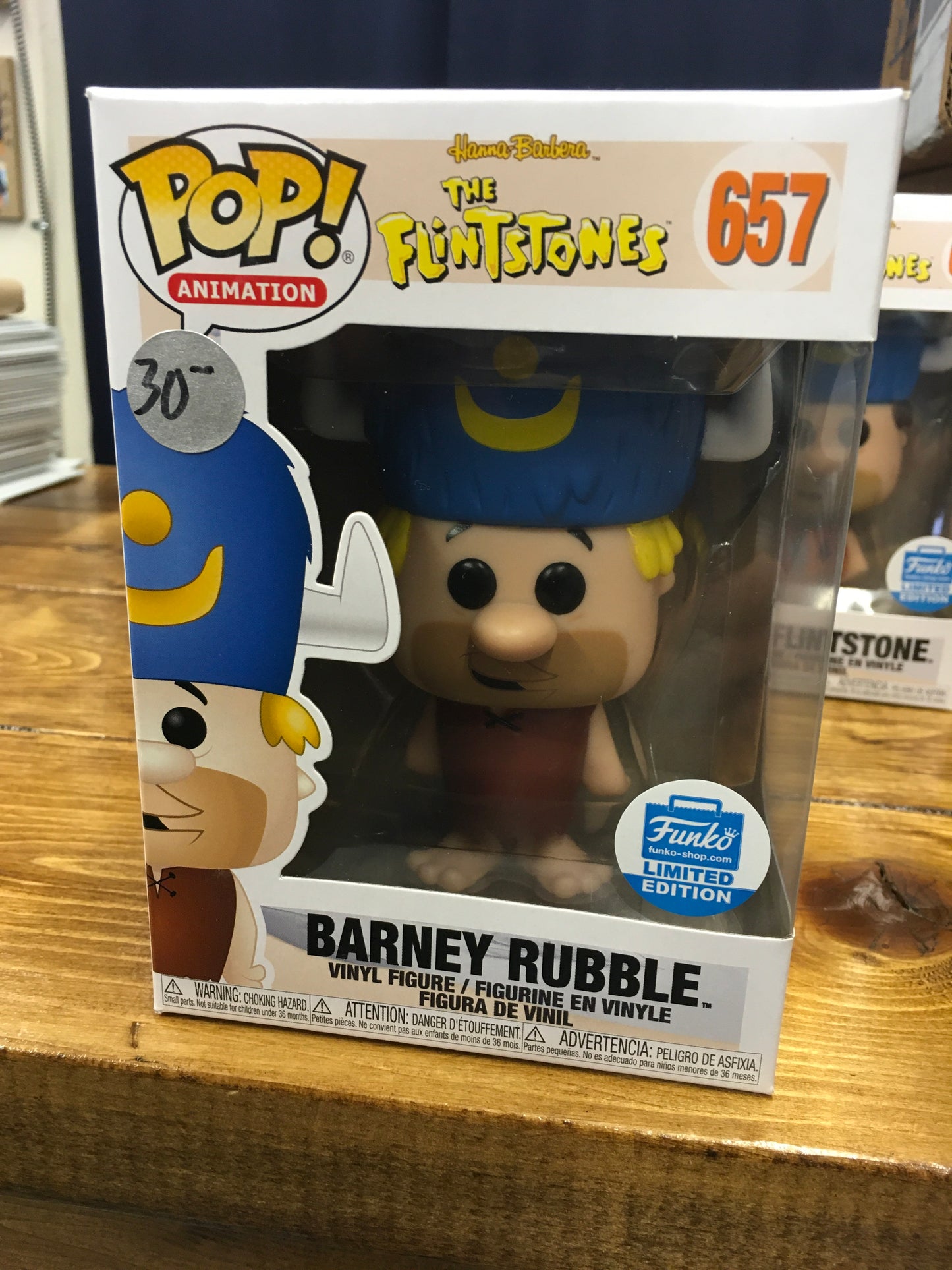 The Flintstones - Barney Rubble exclusive Funko Pop! Vinyl figure