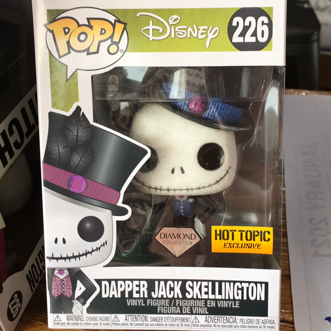 NBC Dapper Jack Skellington diamond exclusive Funko Pop! Vinyl figure