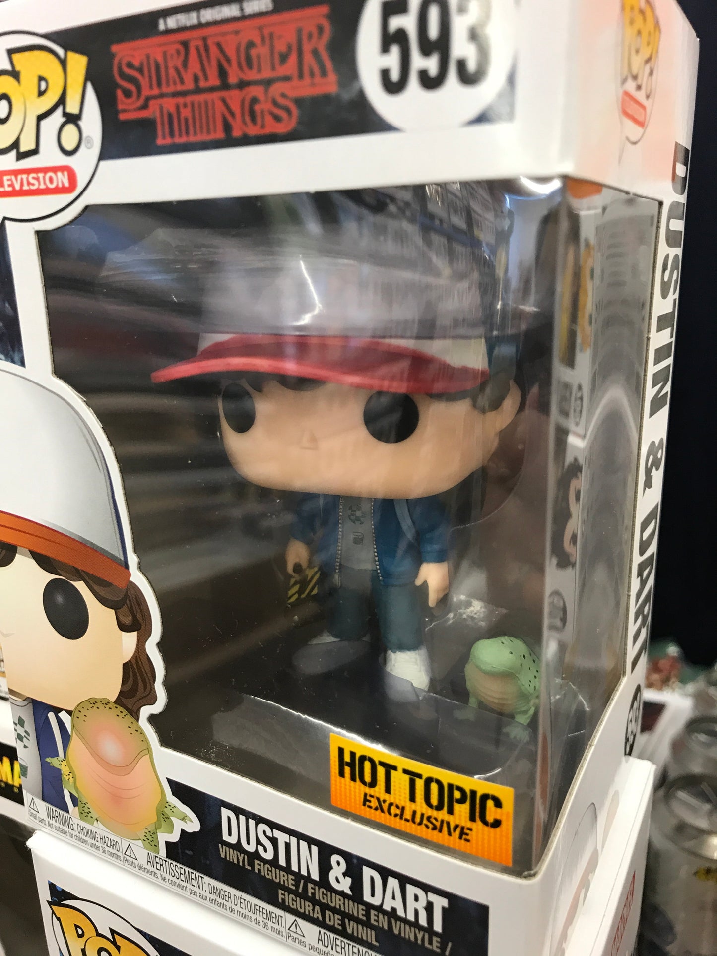 Stranger Things Dustin with Dart Funko Pop! Vinyl Figure television