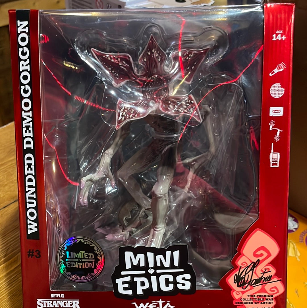 Stranger things Wounded Demogorgon - Exclusive Mini Epics by Weta Workshop Figures