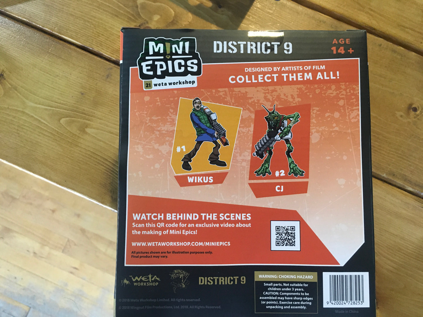 District 9- #2 CJ - Exclusive Mini Epics by Weta Workshop Figures