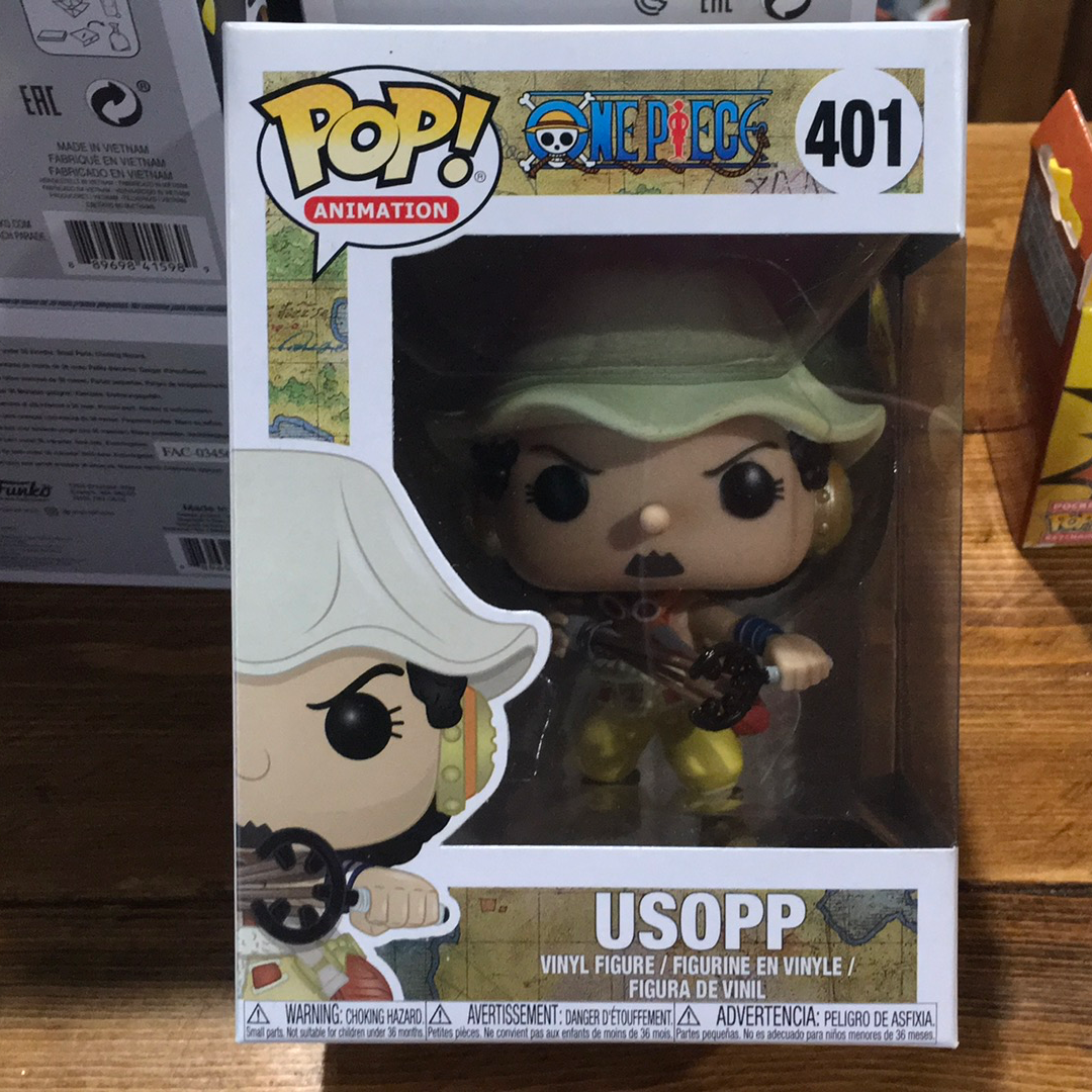 One piece Usopp 401 Funko Pop! Vinyl figure new anime – Tall Man
