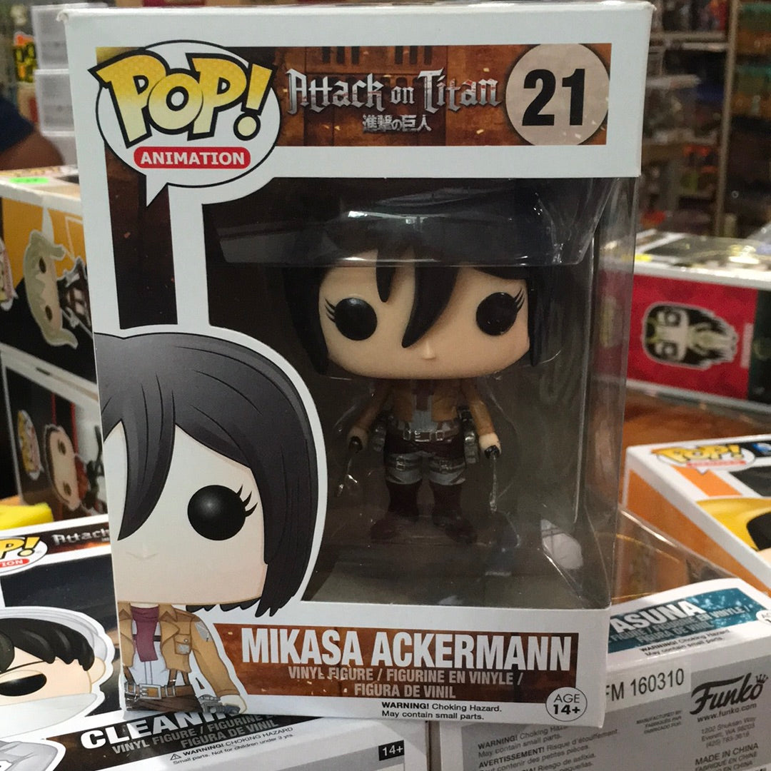 Attack on Titan - Mikasa Ackermann w/Swords #21 - Funko Pop! Vinyl Figure