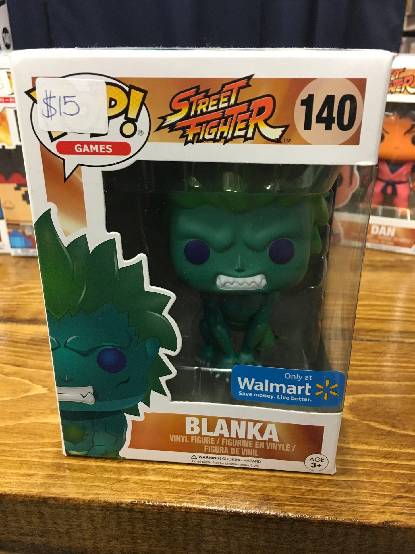 Street Fighter - Blanka Walmart exclusive Pop! Vinyl figure (video games)