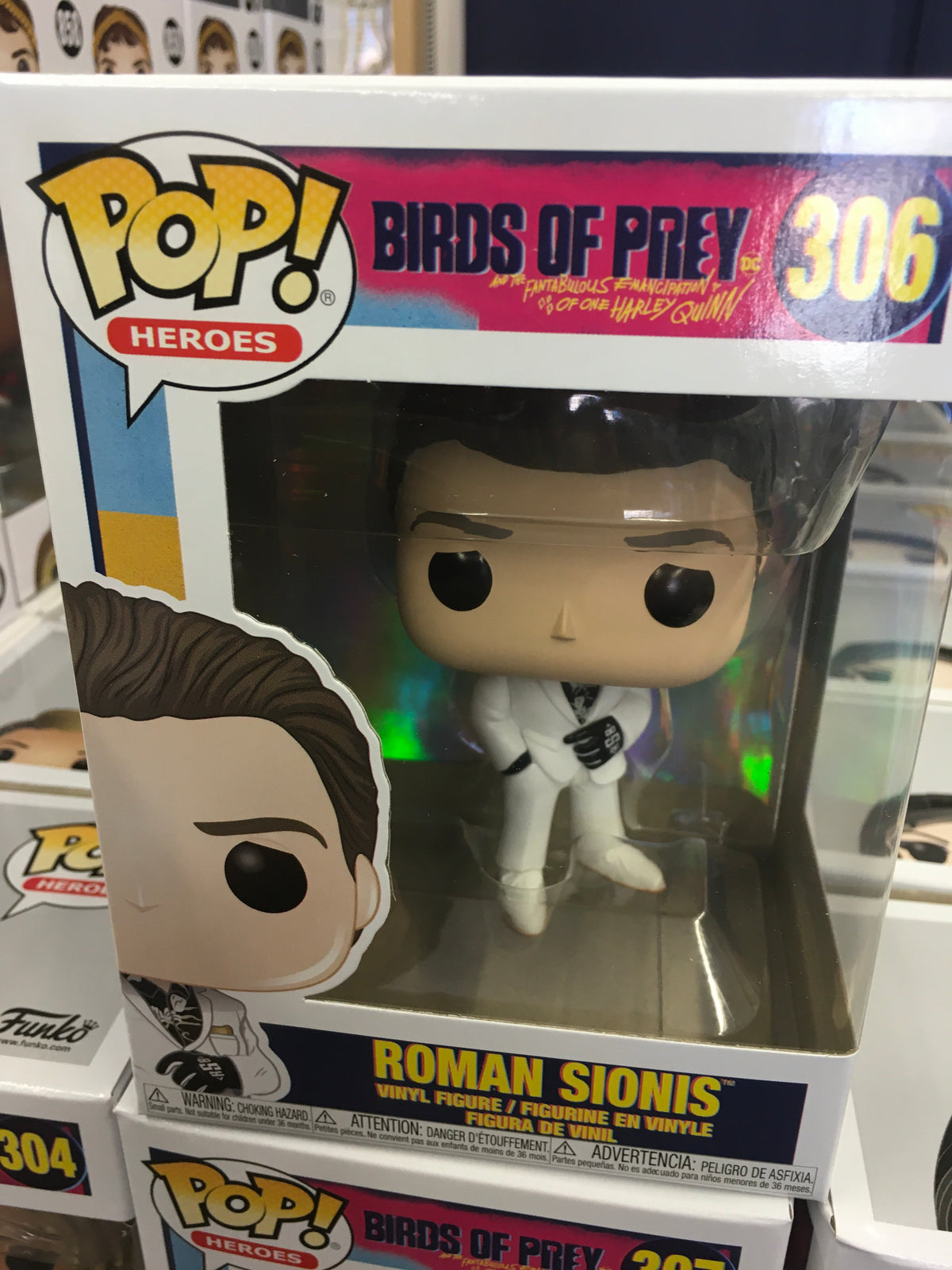 Birds of Prey - Roman Sionis 306 Funko Pop! Vinyl figure