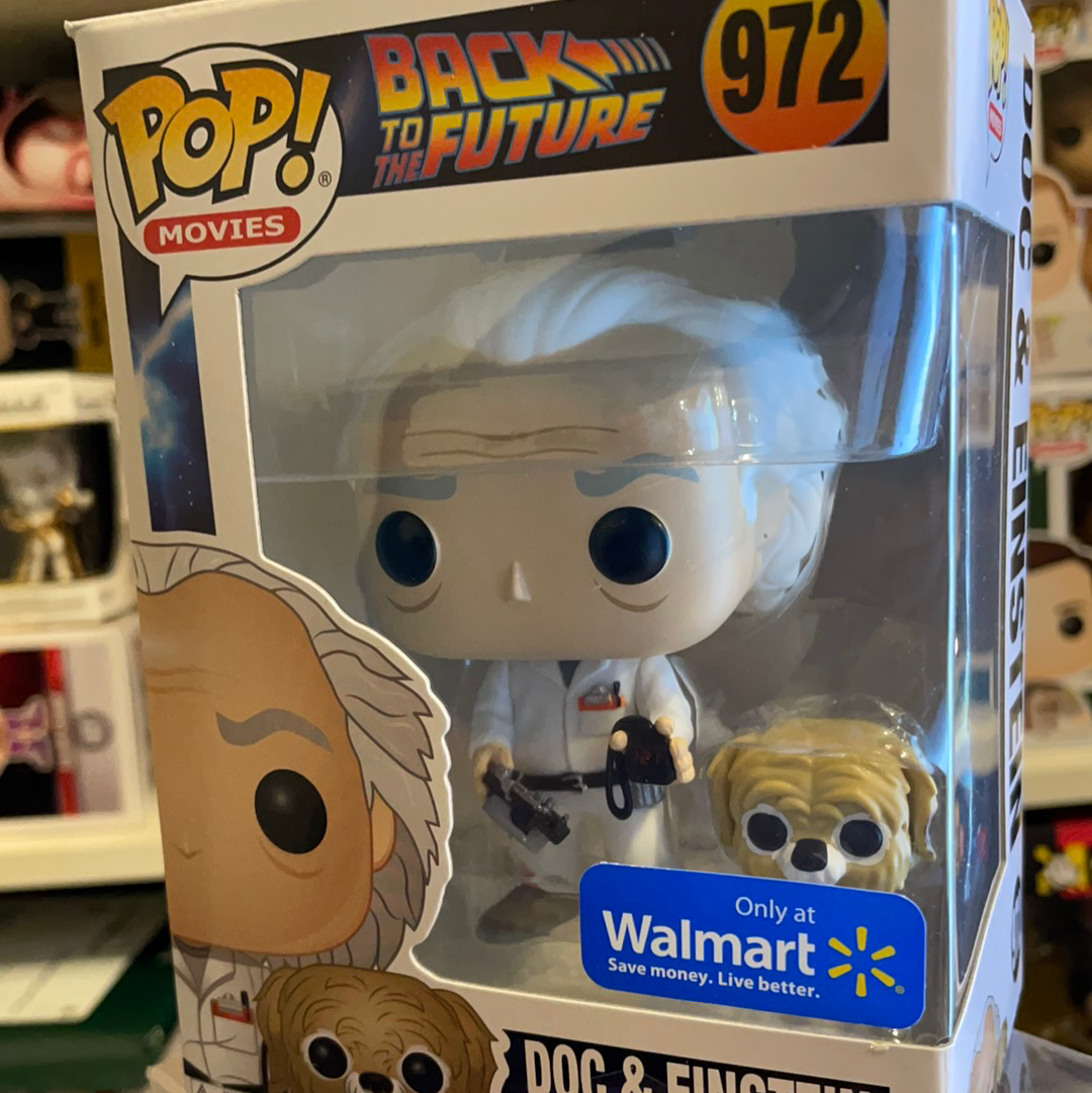Back to the Future Doc & Einstein Funko Pop! Vinyl Figure