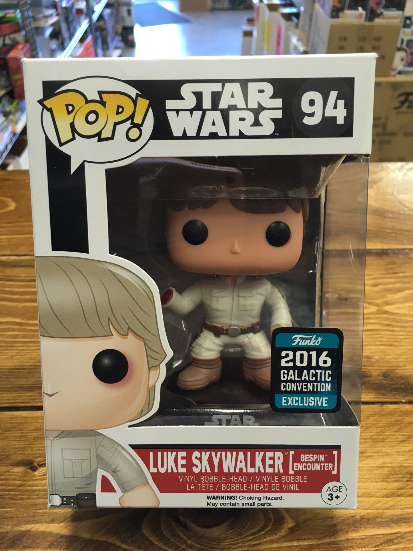 Star Wars Luke Skywalker Bespin #94 exclusive Funko Pop! Vinyl Bobble-Head