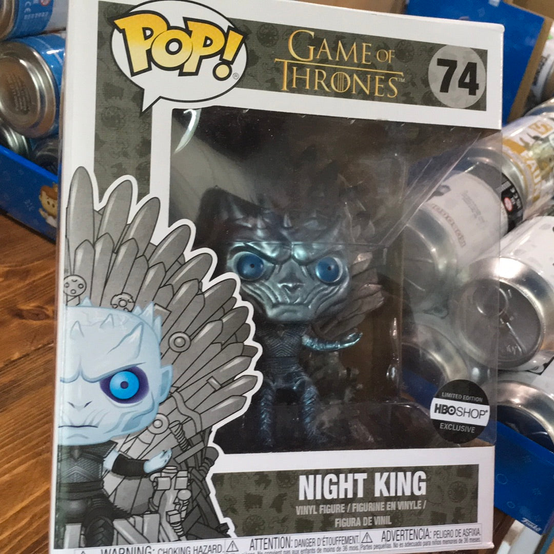 GOT - Night King on Throne #74 - Exclusive Funko Pop! Vinyl Figure (television)
