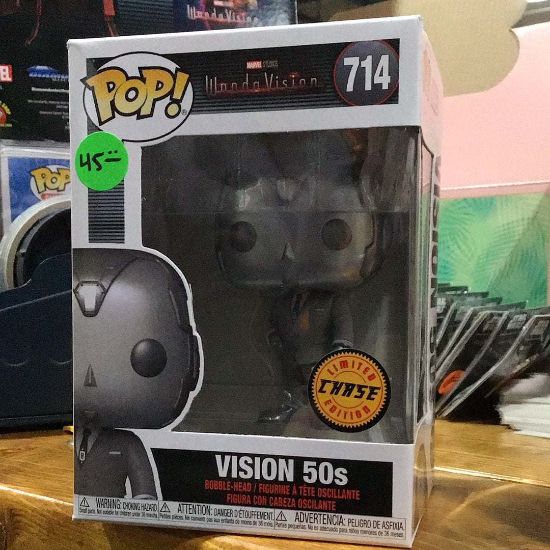 WandaVision 50s Vision Funko Pop! Vinyl Figure Marvel