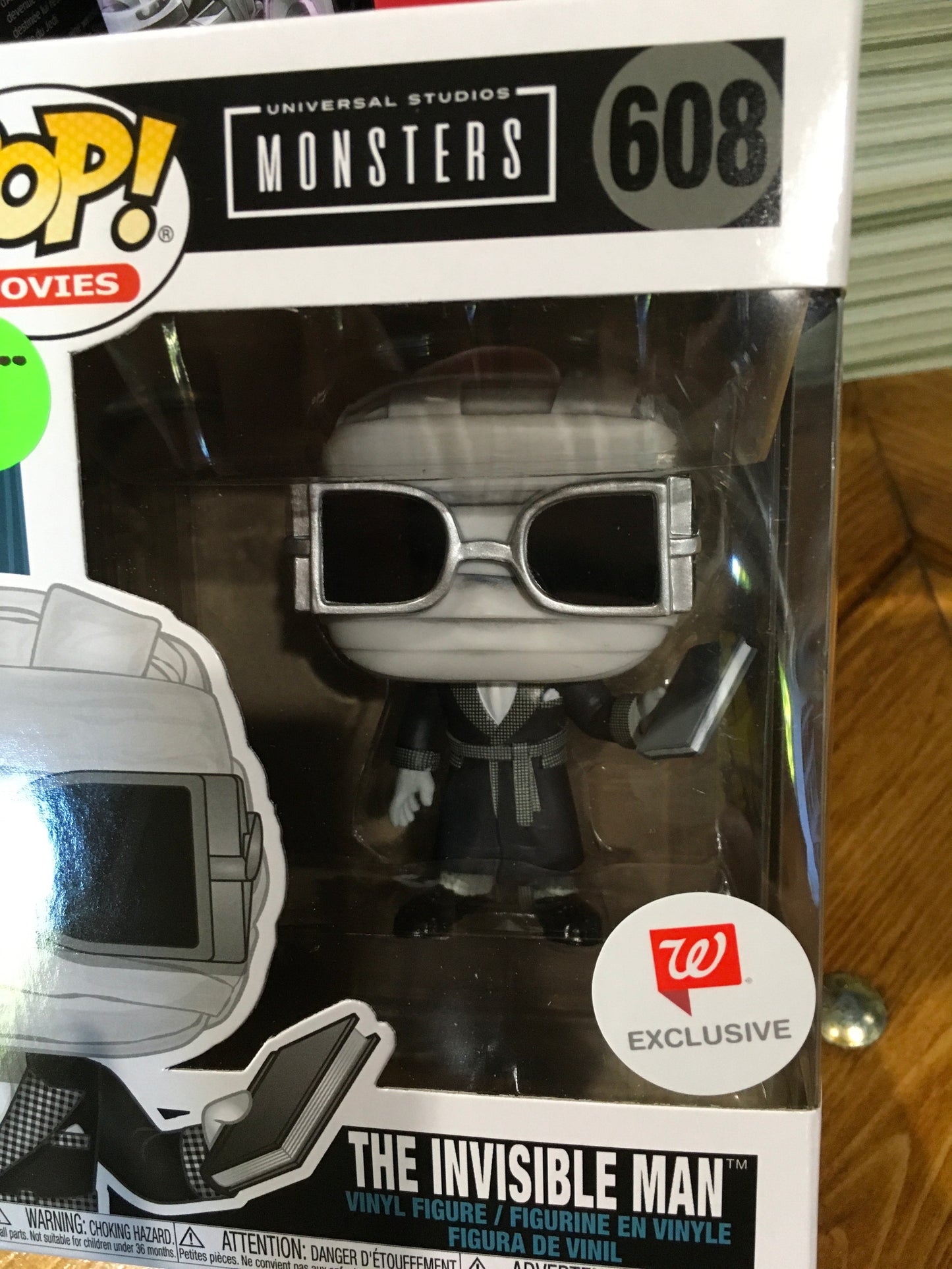 Universal Monsters - Invisible Man #608 - Exclusive Funko Pop! Vinyl Figure (Movies)