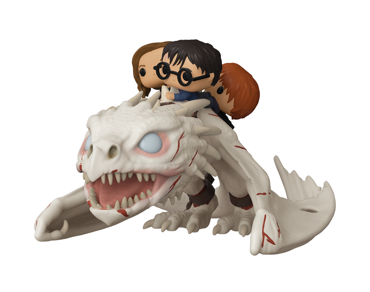 Harry Potter Ride Ukrainian Ironbelly with Harry, Ron, and Hermione Funko Pop! Vinyl figure