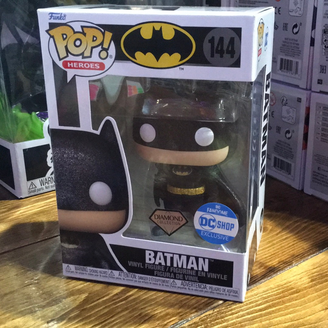 DC COMICS Batman Diamond collection 144 exclusive Funko Pop! Vinyl figure